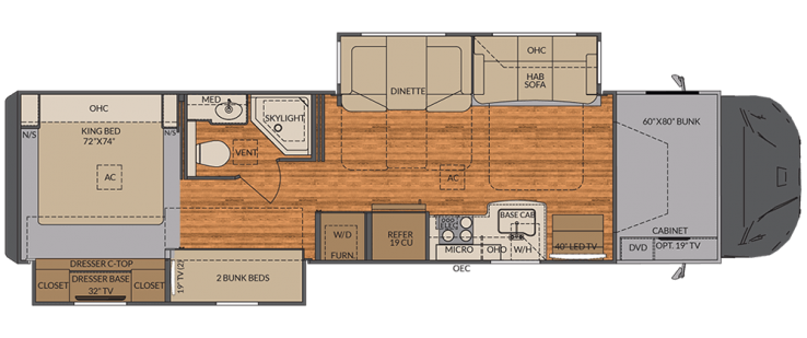 Floorplan of inventory stock number RGN001