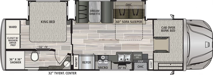 Floorplan of inventory stock number DXN002