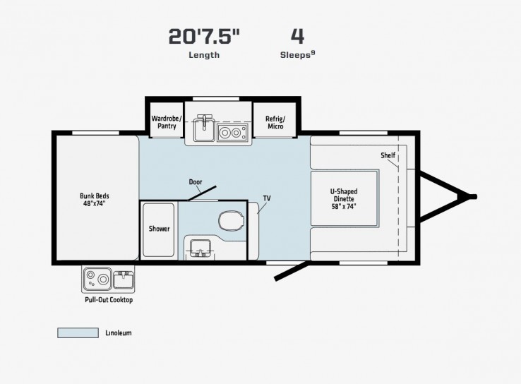 Floorplan of inventory stock number GN127