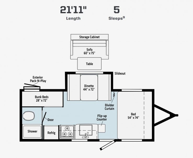Floorplan of inventory stock number GN054