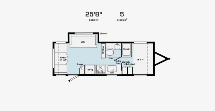 Floorplan of inventory stock number GN165