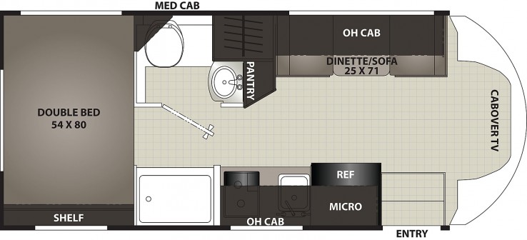 Floorplan of inventory stock number GR035A