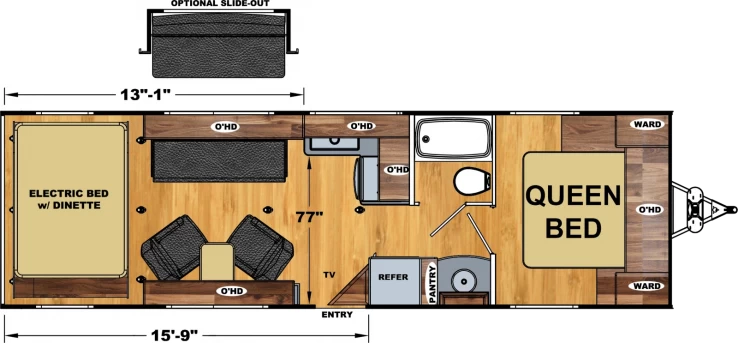 Floorplan of inventory stock number LM087